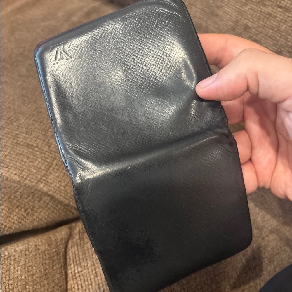 Louis Vuitton Black Leather Wallet - Picture 4 of 7